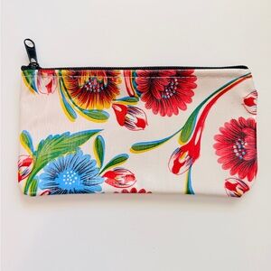 Floral Print Pouch